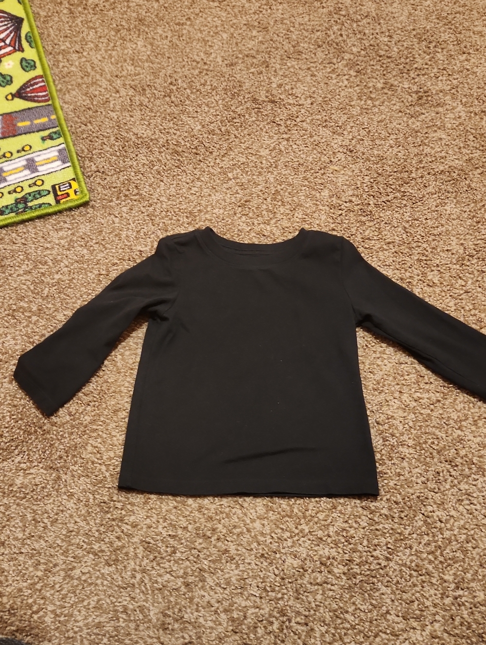 Cat & Jack Black Long Sleeve Tee for Kids